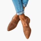 Mocassins orthopédiques en daim pour femmes