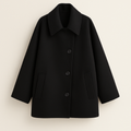 Manteau en laine pour femme avec boutons