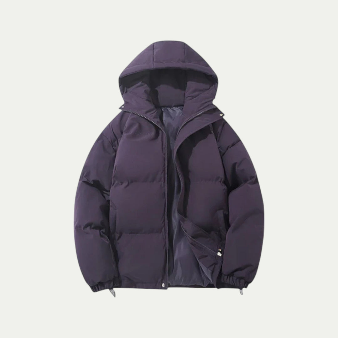 Veste matelassée pour hommes - Veste d'hiver chaude textile