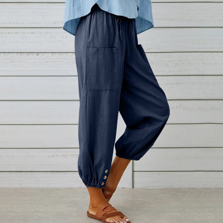 Women's wide-leg trousers