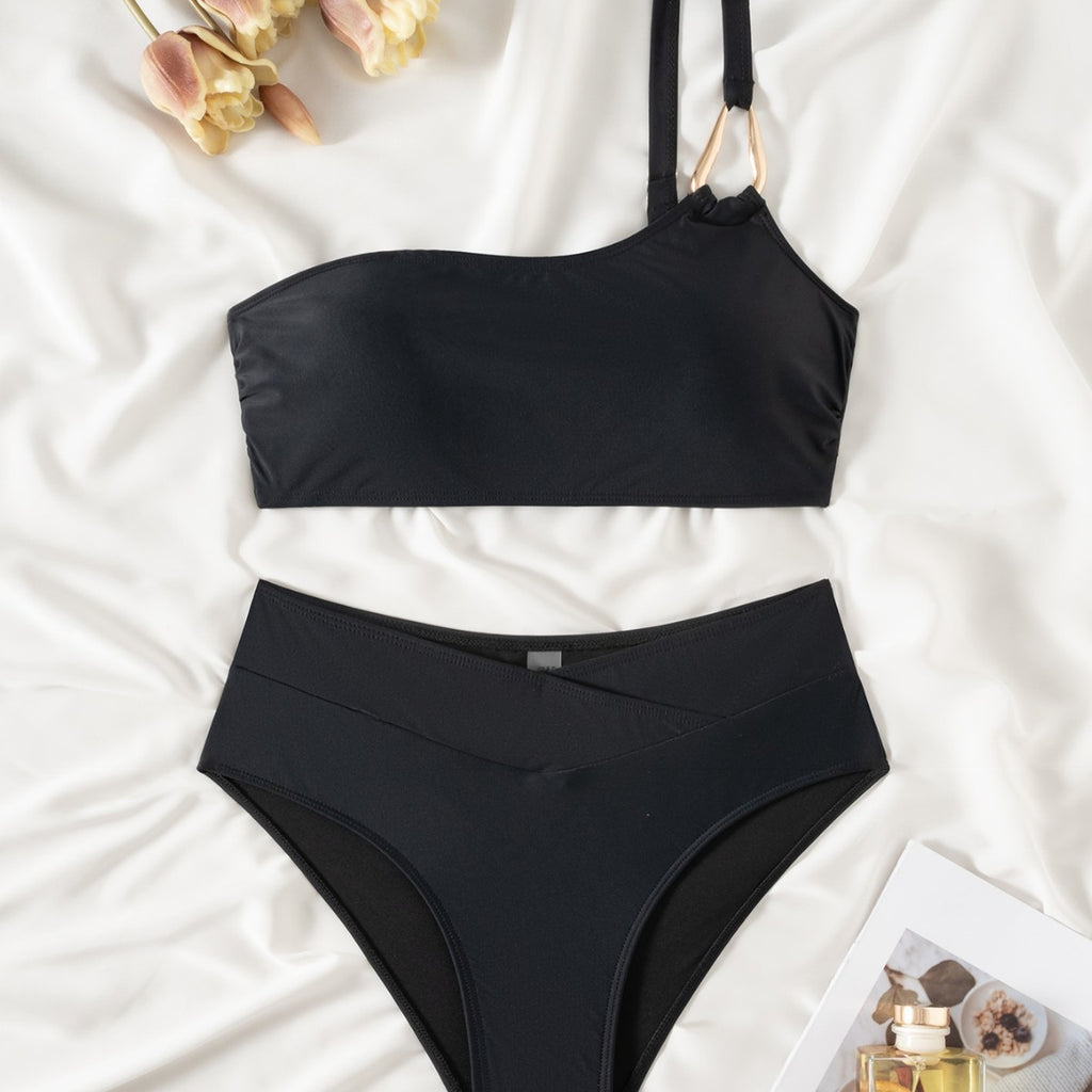 Bastienne — Maillot de bain asymétrique noir