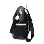 Sac à dos d'automne en cuir PU souple