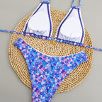 Cyriane — Bikini deux-pièces à motif floral
