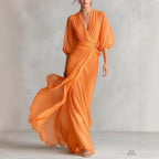 Robe longue épurée — Élégance intemporelle