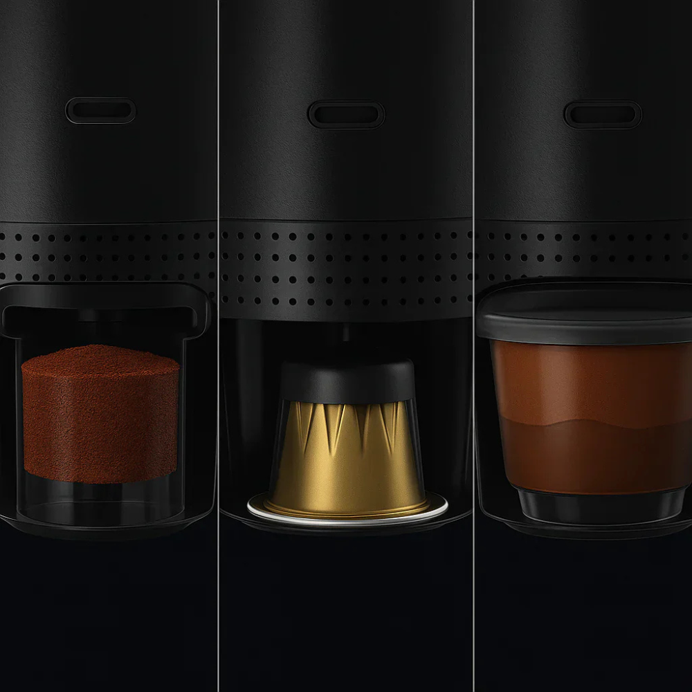 Machine à expresso portable 3en1 Cafetière électrique Travel Brewer