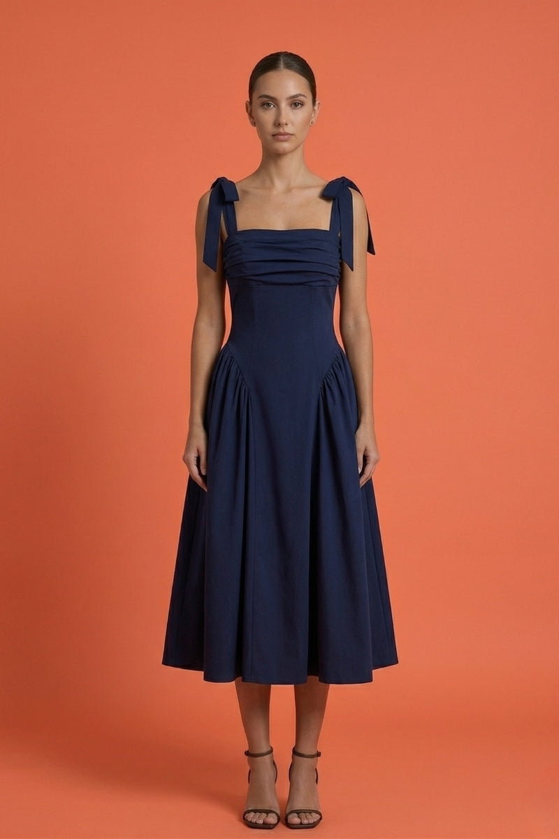 Robe Bandeau Fluide - Élégance Intemporelle