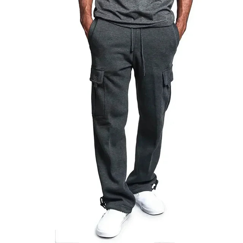 Men's Ultimate Comfort Fleece Cargo Sweatpants
