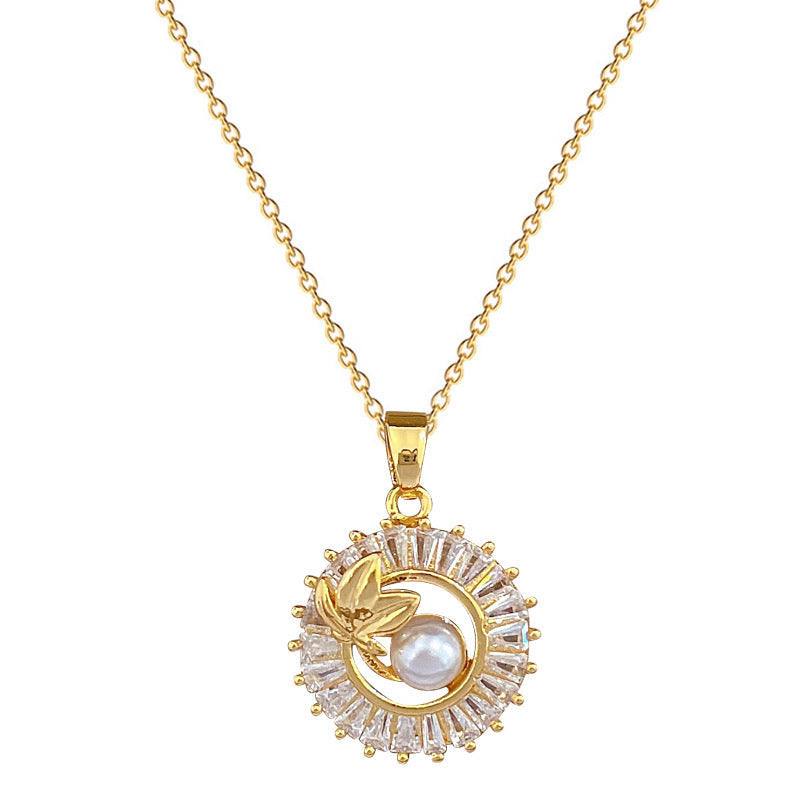 Parure bijoux collier et boucles d'oreilles