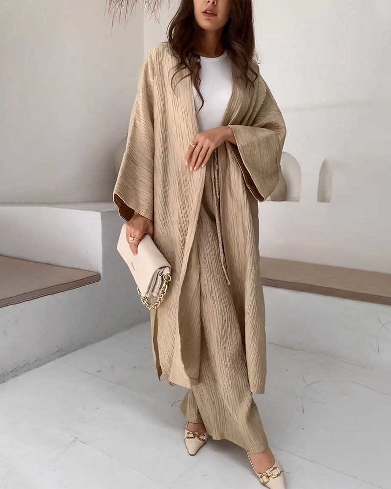 Naïma | Parure de lin 2 pièces - Édition Automne