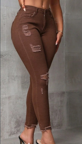 Jean slim déchiré - Chic&Shines