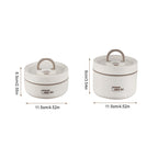 Lunch Box Container alimentaire isolant en acier inoxydable
