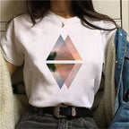T-shirt à manches courtes imprimé
