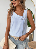 Haut sans manches col diagonal - Chic&Shines