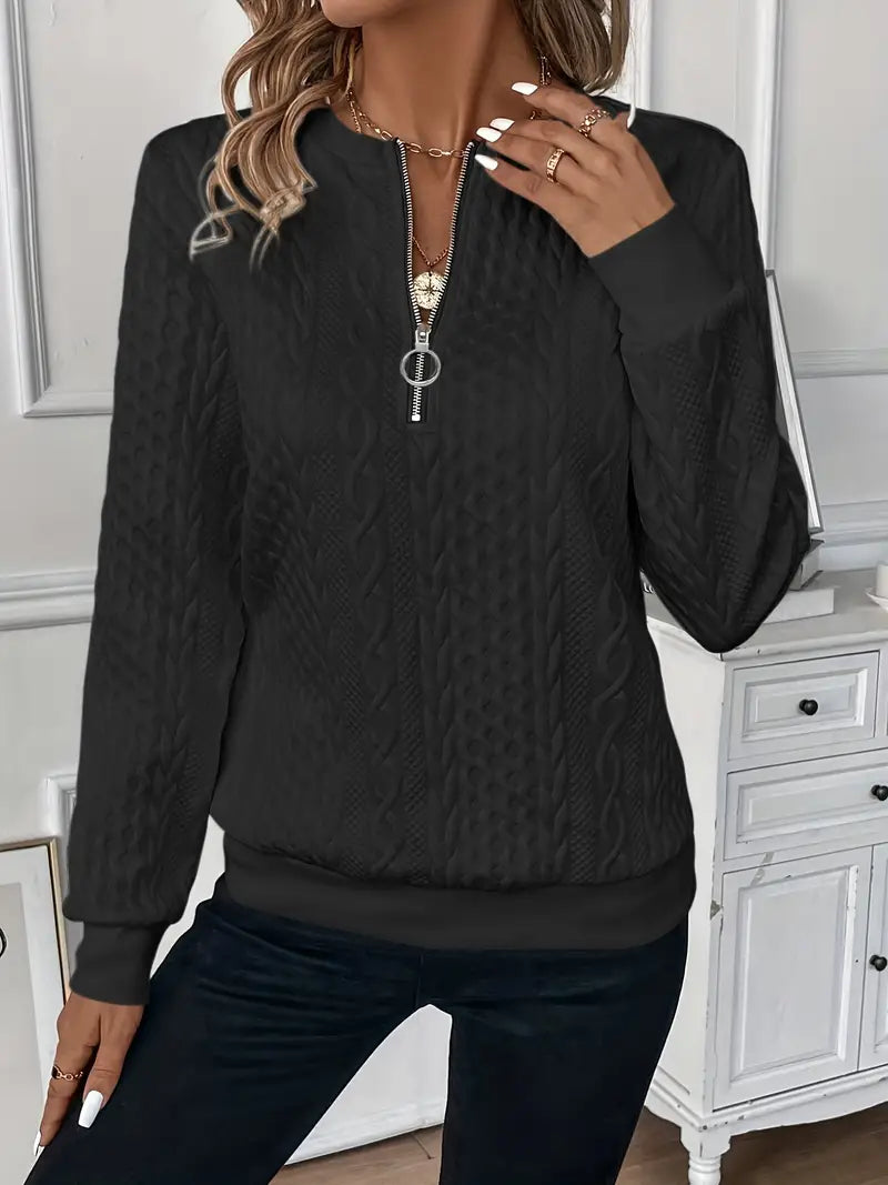 Pull tricoté élégant pour l'automne