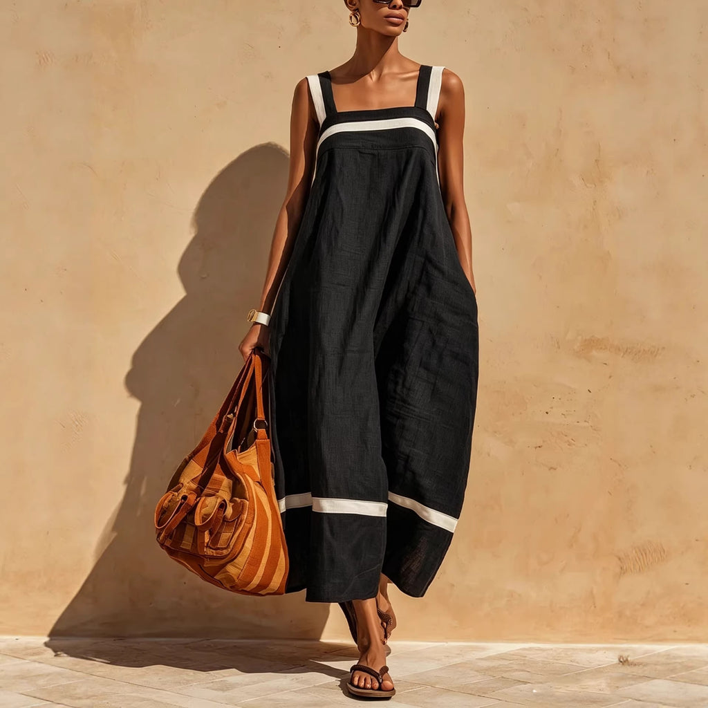 Linen summer dress – Loose and comfortable fit