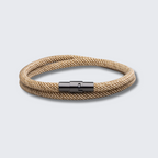Ara - Milanese Cord Magnetic Bracelet - Brown Edition