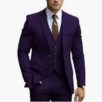 Costume homme élégant avec veste, gilet et pantalon