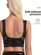 Soutien-gorge de sport rembourré sans coutures en EVA pour femme – Tissu respirant