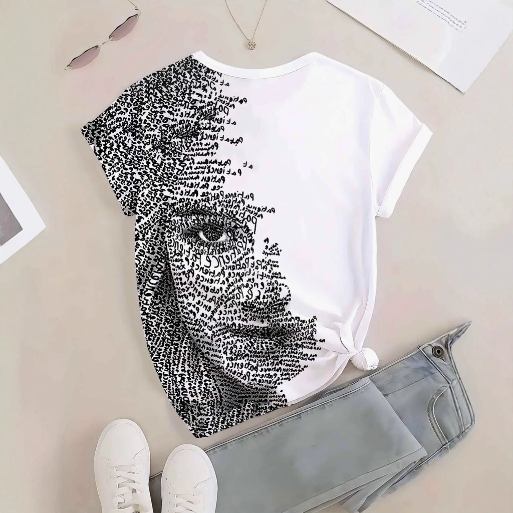 T-shirt à manches courtes imprimé