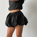 Tube top transformable blanc polyester