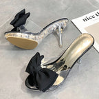 Sandales à talons hauts et nœud papillon - Chic&Shines