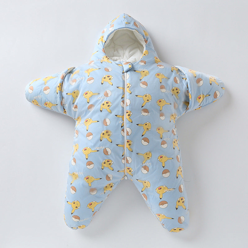 Sac de couchage pour bébé en forme d'étoile - chaud et douillet pour votre enfant