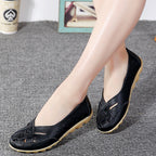 FrenchMinia - Ballerines en cuir ultra-confortable pour l'automne