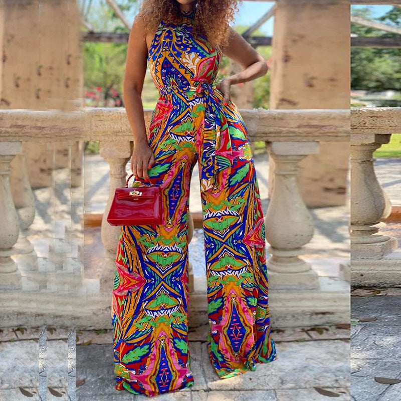 Wide-leg jumpsuit