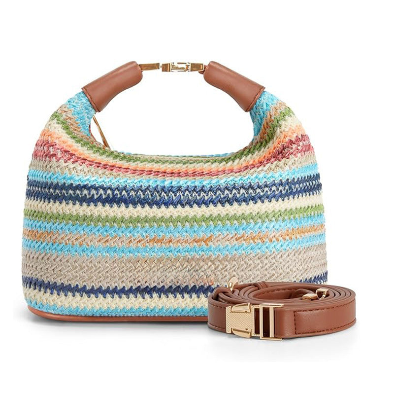 Sac à main bandoulière tissage de paille - Chic&Shines