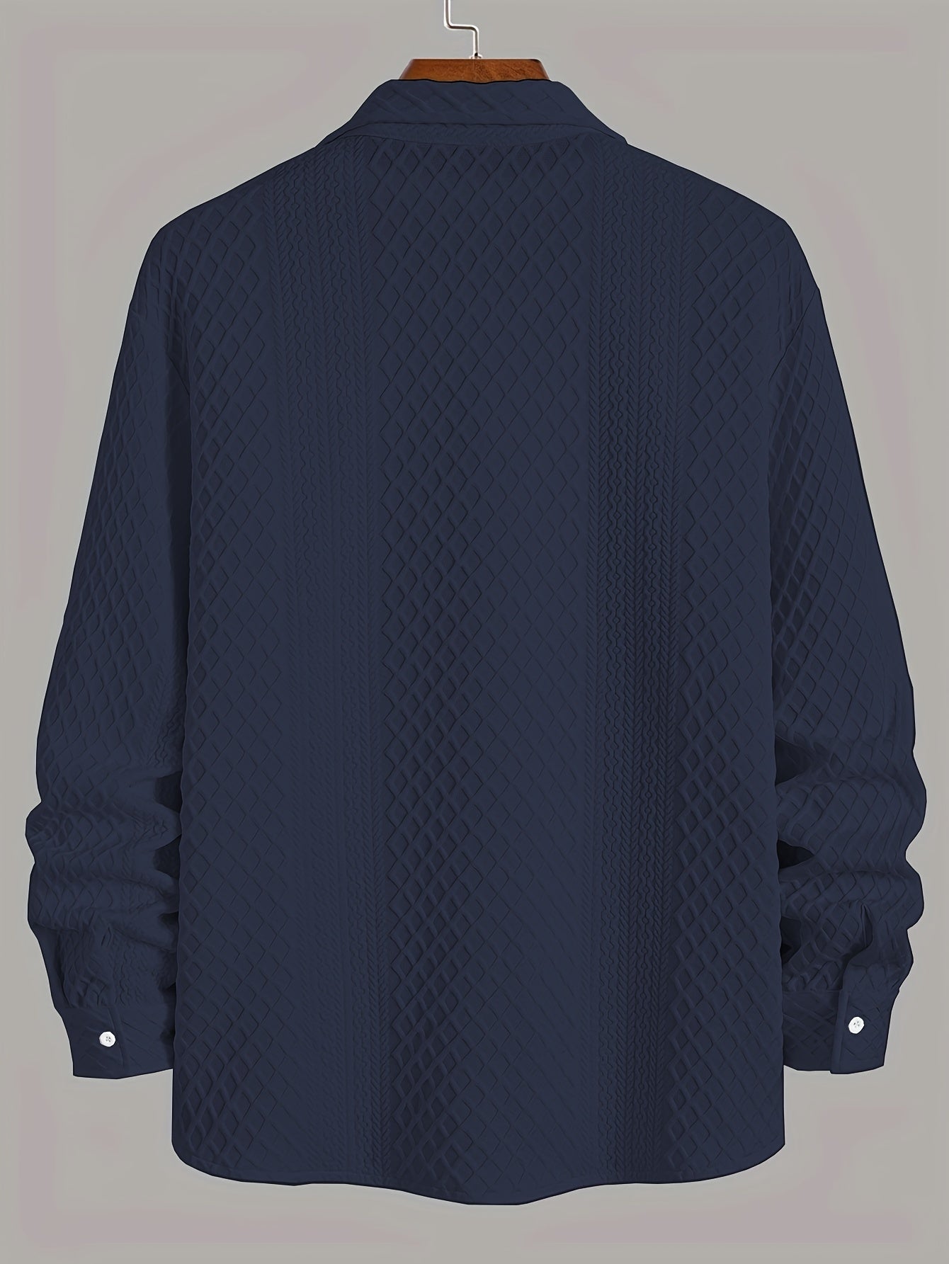 Chemise stretch en tricot pour hommes - Confort moderne avec une touche classique