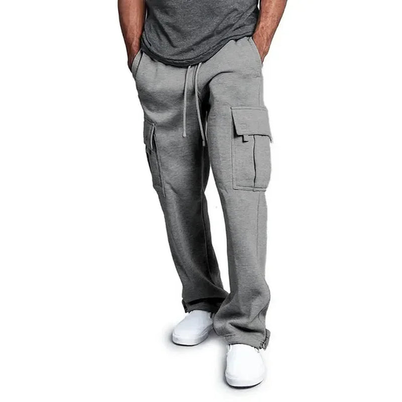 Men's Ultimate Comfort Fleece Cargo Sweatpants