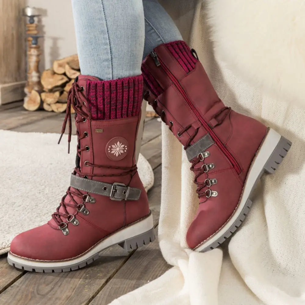 Winter boots with non-slip and warm lining
