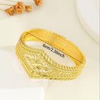 Bracelet en forme de blé sculptée