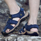 Men's Sandals - Closed Toe - Adjustable Fit - Shock Absorbing - Anti-slip Outdoor