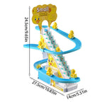 Jouet coulissant canard avec escalier