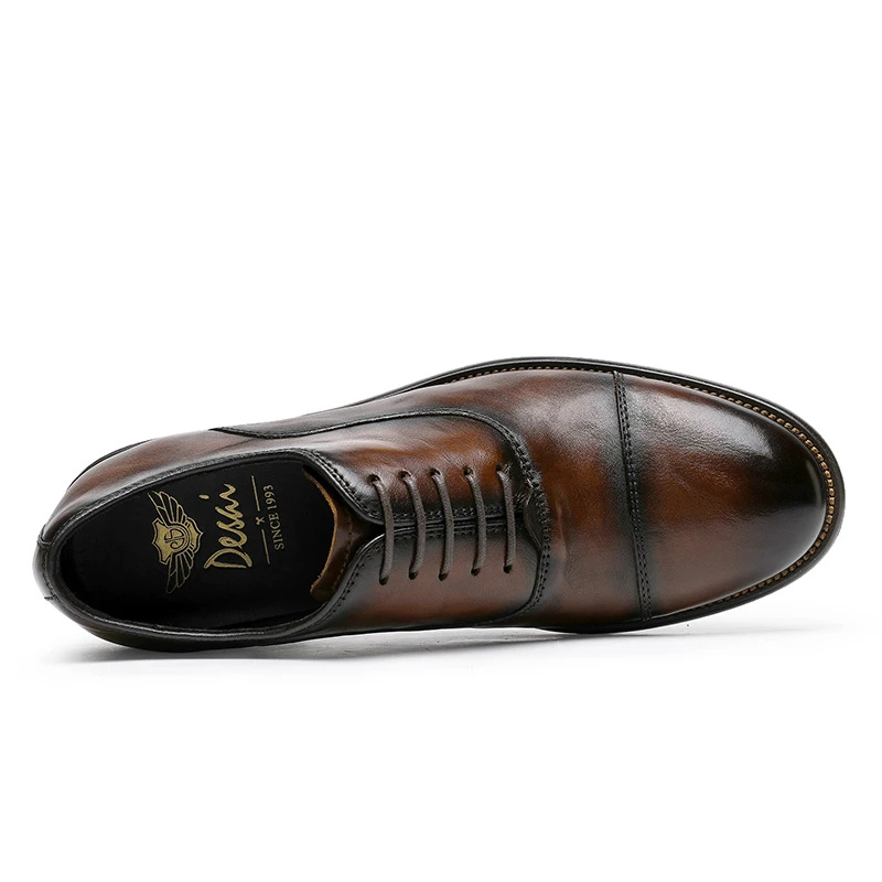 Men's Suede Loafers with Rubber Sole - Stylish Stitching Details