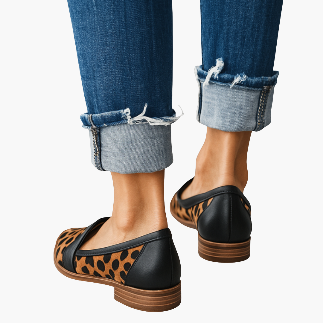 Mocassins orthopédiques en daim pour femmes