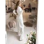 Women's Long-Sleeve Dress Jumpsuit | Autumn Long
