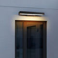 Black stainless steel outdoor light fixture