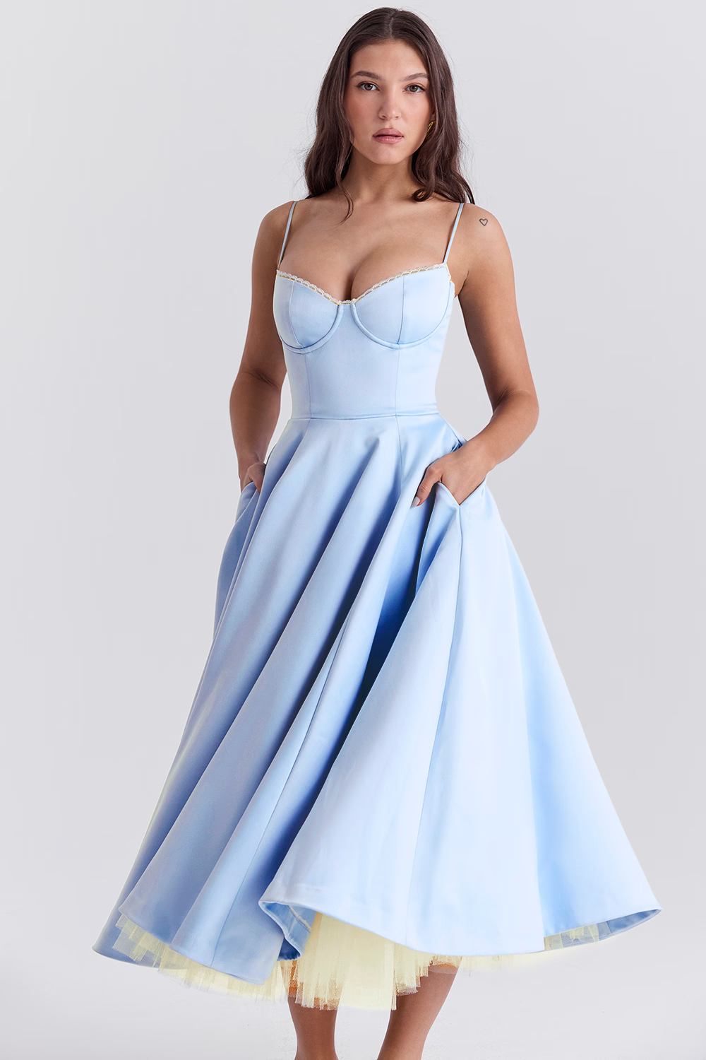Sophie | Robe Longue Amincissante De Luxe Automnale