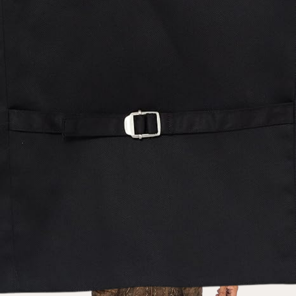 Gilet traditionnel pour hommes, mélange de laine, design traditionnel
