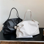 INES - Sac à main en cuir souple pour l'école