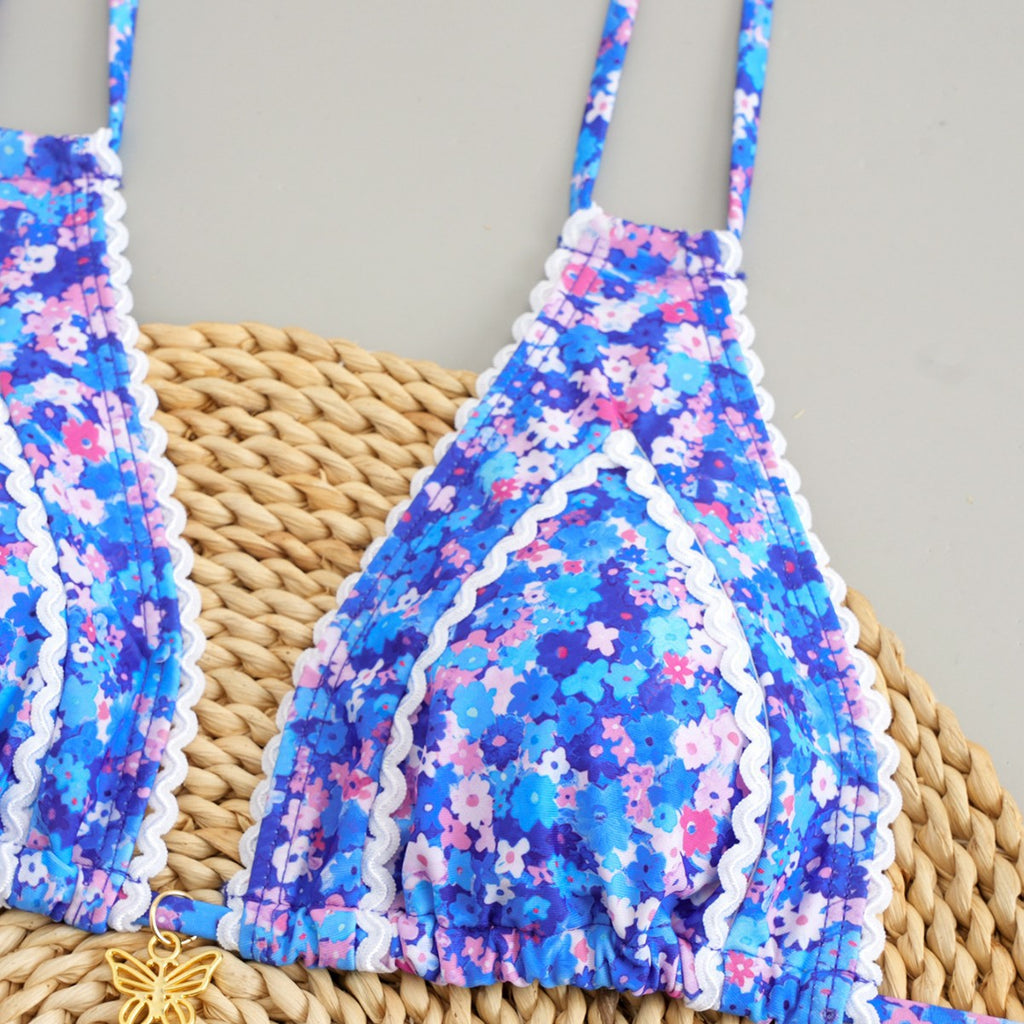 Cyriane — Bikini deux-pièces à motif floral