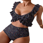 Jeanette — Maillot de bain dos nu à motif floral