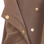 Robe fourreau élégante couleur caramel — Minimaliste et affinante