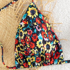 Tiphaine — Lace-up one-piece swimsuit