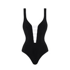Prune — Maillot une pièce à découpes noir