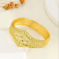 Bracelet en forme de blé sculptée - Chic&Shines