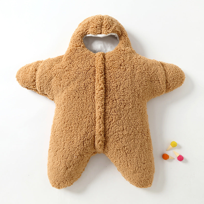 Sac de couchage pour bébé en forme d'étoile - chaud et douillet pour votre enfant