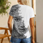T-shirt à manches courtes imprimé
